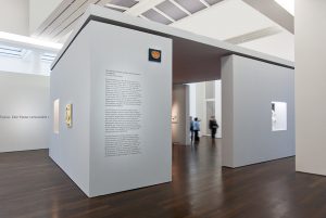 Ausstellungsgestaltung. Innenarchitektur der Ausstellung.